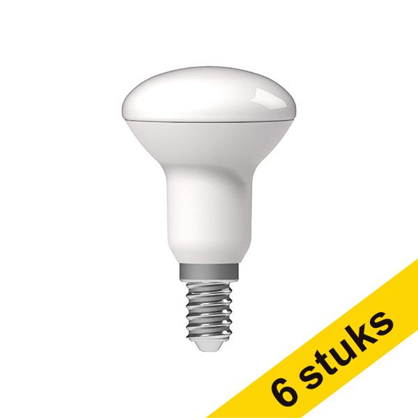 Aanbieding: 6x 123led E14 ledlamp reflector dimbaar mat 4.9W (40W) LDR06555 - 1