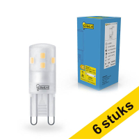 Aanbieding: 6x 123led G9 ledcapsule SMD Mat 2700K 1.9W (22W)