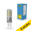 Aanbieding: 6x 123led G9 ledcapsule SMD helder 2700K dimbaar 4W (40W) LDR02331 - 1