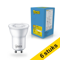 Aanbieding: 6x 123led GU10 LED spot | MR11 | 2700K | Dimbaar | 3.2W (35W) LDR02371