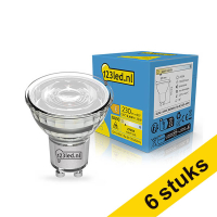 Aanbieding: 6x 123led GU10 LED spot 2700K 2.4W (35W)