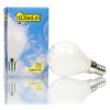 123led E14 ledlamp kogel mat dimbaar 2.8W (25W) LDR01620 - 1