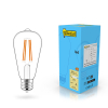 123led E27 filament ledlamp Edison dimbaar 4.5W (40W)