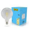 123led E27 filament ledlamp globe G125 dimbaar 7W (60W)