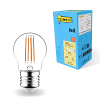 123led E27 filament ledlamp kogel 4.5W (40W)