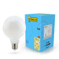 123led E27 ledlamp globe G95 mat dimbaar 4.5W (40W) LDR02096