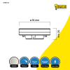 123led GX53 led-spot dimbaar 4000K 6.5W (48W) LDR02132 - 2