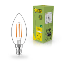 123led LED lamp E14 | Kaars C35 | Ultra Efficient | Filament | Helder | 2700K | 2.2W (40W) LDR02392
