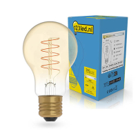123led LED lamp E27 | Peer A60 | Filament | Goud | 1800K | Dimbaar | 4W (25W) LDR02230