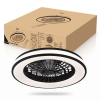Plafondventilator met LED lamp | Ø 48.5 cm | 2000-4000K | Zwart | 63W LDR02466 - 1