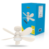 Plafondventilator met ledlamp | Ø 53 cm | 2200-6500K | zandkleur | 25W