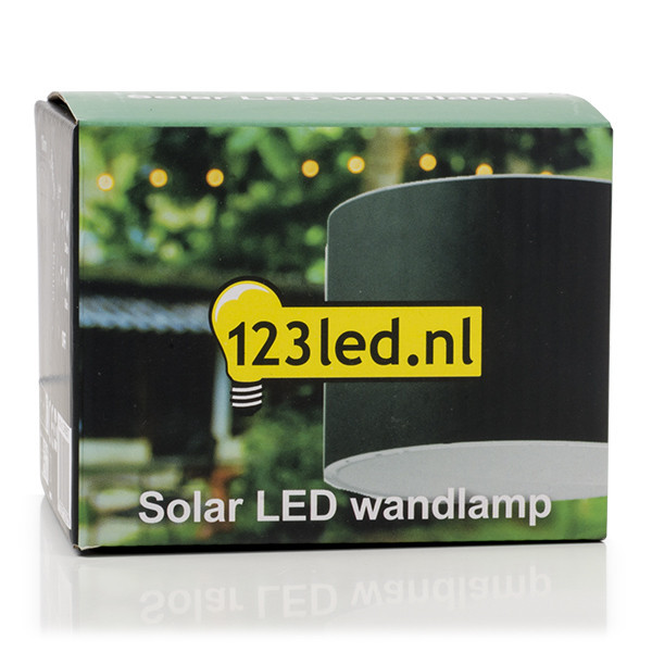 Solar wandlamp | Gloucester | Up & Down | 3000K | IP54 | Zwart LDR08537 - 6