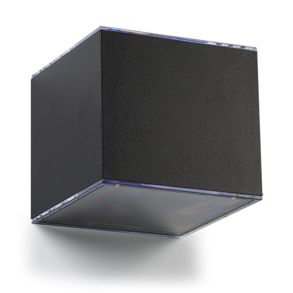 123led Solar wandlamp Avon Up & Down zwart LDR08535 - 4