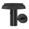Solar wandlamp met sensor | Palermo | 1800-2700-3000K | IP44 | zwart LDR08734 - 1