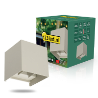 Wandlamp buiten | Up & Down | Amarillo | 2700K | IP54 | 5.5W | Zandkleur LDR08870