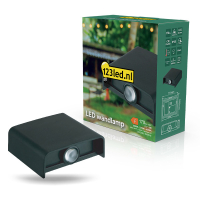 Wandlamp buiten | Up & Down | 2000K-2700K-4000K | 170 lumen | IP65 | 2W | Zwart LDR08872