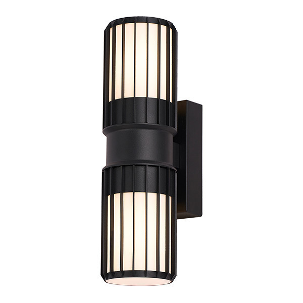 Wandlamp buiten E27 | Up & Down | Nashville | Mat | IP54 | Zwart LDR08862 - 1