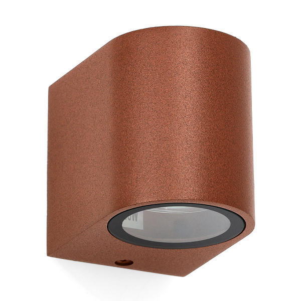 Wandlamp buiten GU10 | Sacramento | IP44 | Roestkleur LDR08837 - 1