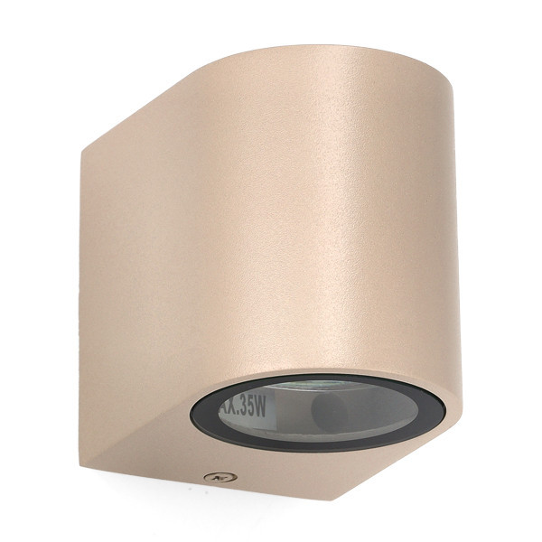 Wandlamp buiten GU10 | Sacramento | IP44 | Zandkleur LDR08838 - 1
