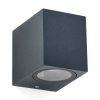 Wandlamp buiten GU10 | San Diego | IP44 | Antraciet LDR08839 - 1