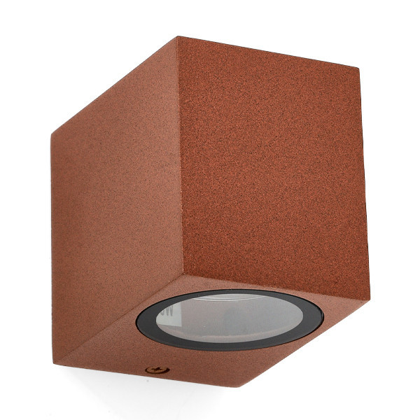 Wandlamp buiten GU10 | San Diego | IP44 | Roestkleur LDR08840 - 1