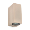 Wandlamp buiten GU10 | Up & Down | San Francisco | IP44 | Zandkleur LDR08844 - 1