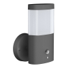 Wandlamp buiten met 4-in-1 sensor | Turijn | 3000K | 1000 lumen | donkergrijs LDR08736 - 1