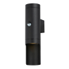 Wandlamp buiten met bewegingssensor GU10 | New Orleans | IP44 | Zwart LDR08861 - 1