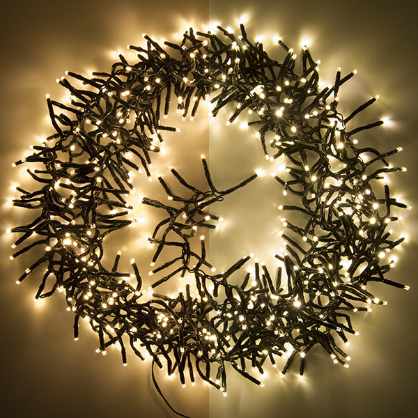 123led clusterverlichting extra warmwit & warmwit 7 meter 576 lampjes LDR07128 - 1