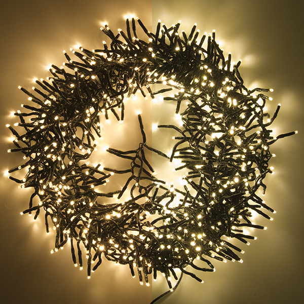 123led clusterverlichting extra warmwit & warmwit 8,6 meter 768 lampjes LDR07129 - 1