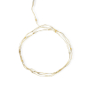 123led draadverlichting op batterijen 1 meter extra warm wit & warm wit 20 lampjes goud LDR07321 - 4