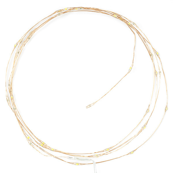 123led draadverlichting op batterijen 2m extra warmwit & warmwit 40 lampjes koper LDR07277 - 4