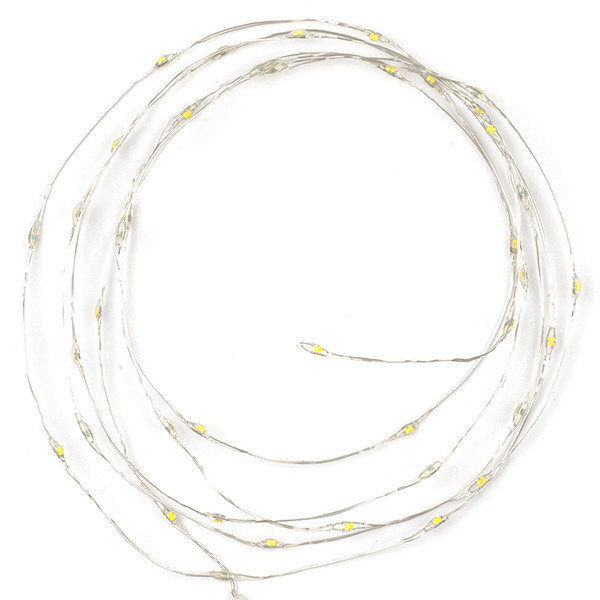 123led draadverlichting op batterijen  2m extra warmwit & warmwit 40 lampjes zilver LDR07280 - 4