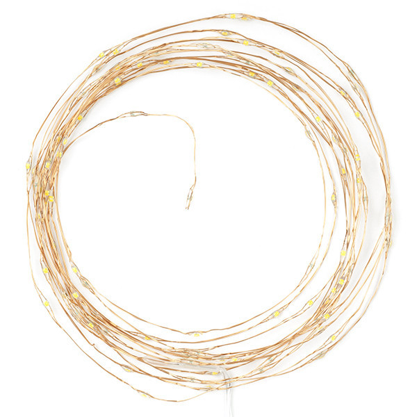 123led draadverlichting op batterijen  5 meter extra warm wit & warm wit 100 lampjes koper LDR07278 - 4