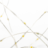 123led draadverlichting op batterijen 5m extra warmwit & warmwit 100 lampjes zilver LDR07281 - 6