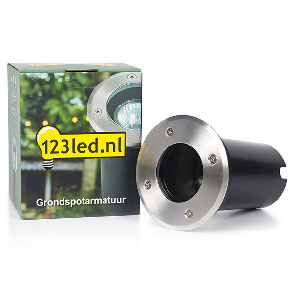 123led grondspot Rhodos RVS geschikt voor 1x GU10 LDR08505 - 2