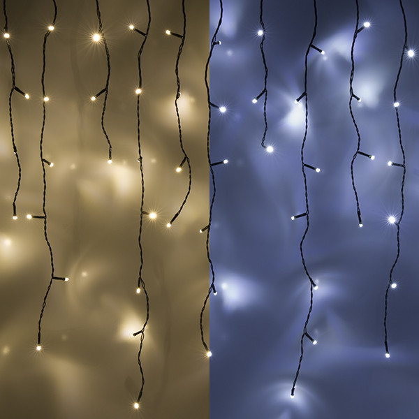 123led ijspegelverlichting koudwit & warmwit 8,5 meter 180 lampjes LDR07023 123led ijspegelverlichting koudwit & warmwit 8,5 meter 180 lampjes LDR07023 - 1