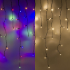 123led ijspegelverlichting multicolor & warmwit 9,7 meter 240 lampjes LDR07291 - 1