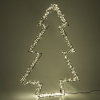 123led kerstboom 3D 56 cm extra warmwit & warmwit 540 lampjes zwart LDR07273 - 4