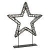 123led kerstster op voet 36 cm extra warm wit & warm wit 800 lampjes zwart LDR07326 - 4