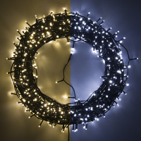123led kerstverlichting koudwit & warmwit 57 meter 720 lampjes LDR07022