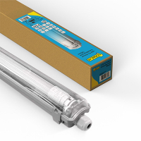 123led led TL-armatuur 150 cm | incl. TL buis | 4000K (840) | 2640 lumen | IP65 | 22W (58W) LDR08814