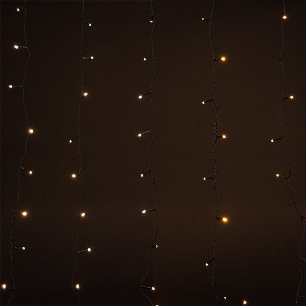 123led lichtgordijn extra warmwit & warmwit 225x300 480 lampjes LDR07014 - 1