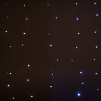 123led lichtgordijn koudwit & warmwit 225x150 240 lampjes LDR07028