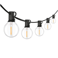 123led lichtsnoer warm wit 30 meter 50 lampjes LDR08584