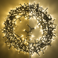 123led micro clusterverlichting extra warmwit & warmwit 17 meter 700 lampjes LDR07133