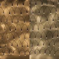 123led netverlichting extra warmwit & warmwit 120 x 60 cm 144 lampjes LDR07156