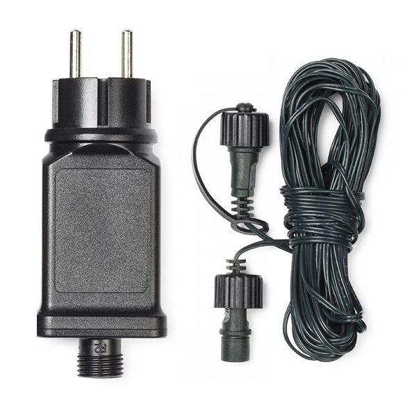 123led start-adapter voor koppelbare kerstverlichting 5 meter 31V LDR07172 - 1