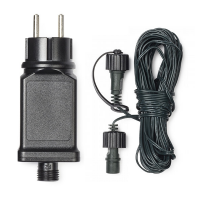 123led start-adapter voor koppelbare kerstverlichting 5 meter 31V LDR07172