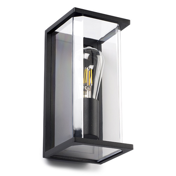 123led wandlamp Brooklyn zwart geschikt voor 1x E27 LDR08529 123led wandlamp Brooklyn zwart geschikt voor 1x E27 LDR08529 - 3